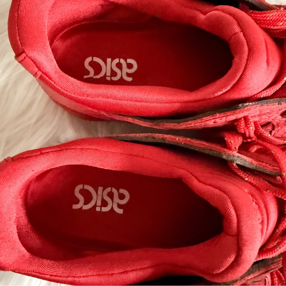 Asics Gel Lyte V Snakeskin"H51EK RED MAMBA" Size 8 - Picture 3 of 5